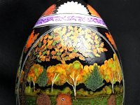 The Four Seasons Fall Pysanky By So Jeo  The Four Seasons Fall Pysanky By So Jeo       google_ad_client = "ca-pub-5949678472174861"; /* Gallery Photo Small */ google_ad_slot = "5716546039"; google_ad_width = 320; google_ad_height = 50; //-->    src="//pagead2.googlesyndication.com/pagead/show_ads.js"> : pysanky pysanka ukrainian easter egg batik art sojeo ornament tree decoration fall orange yellow green brown purple squirrels squirrel nuts acorn oak tree leaves cat spanish moss owl owls autumn